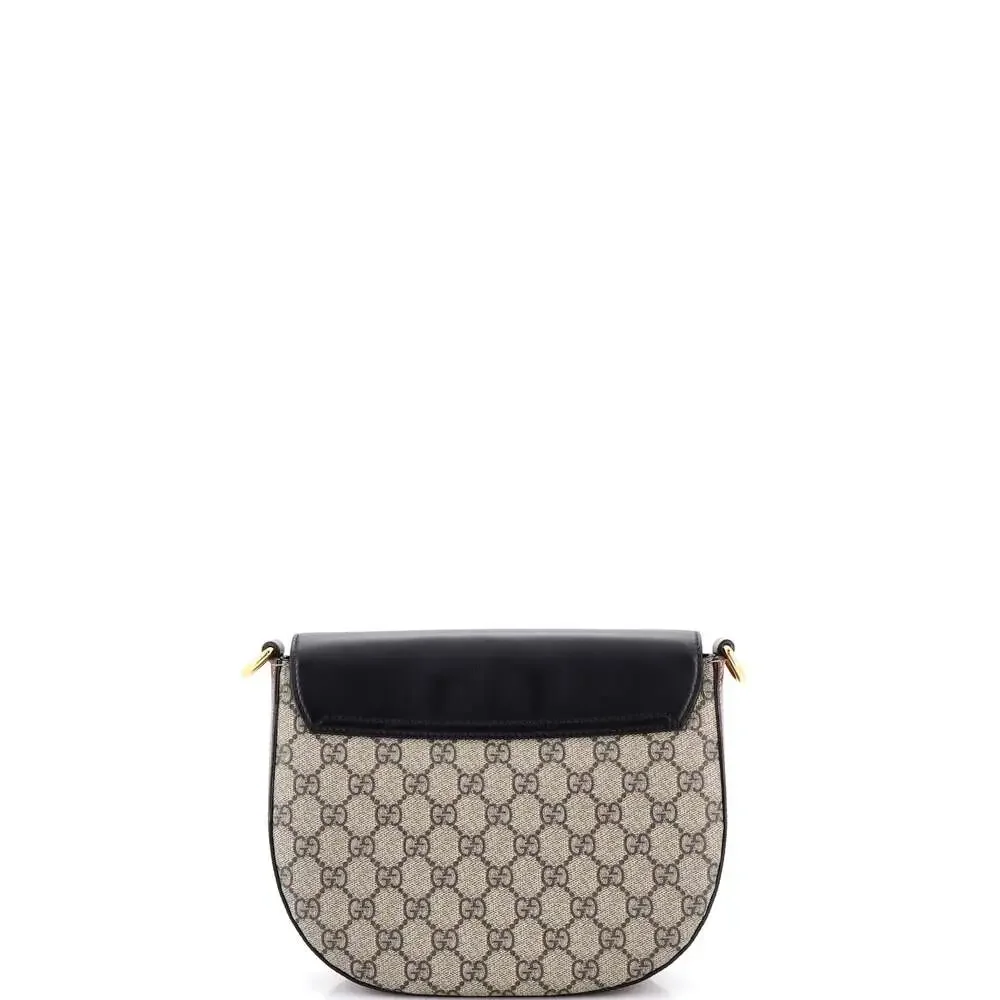 Gucci Padlock Saddle Shoulder Bag Gg #233149G18B - Picture 3 of 8